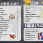 Menu Arrière Goût Restaurant Fes August 2023 194908-479300